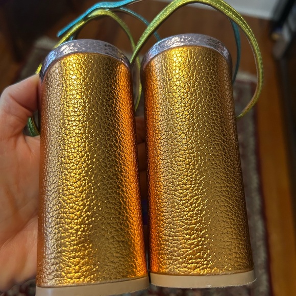 Kurt Geiger Pierra Multicolor Platform Sandals - Picture 3 of 9